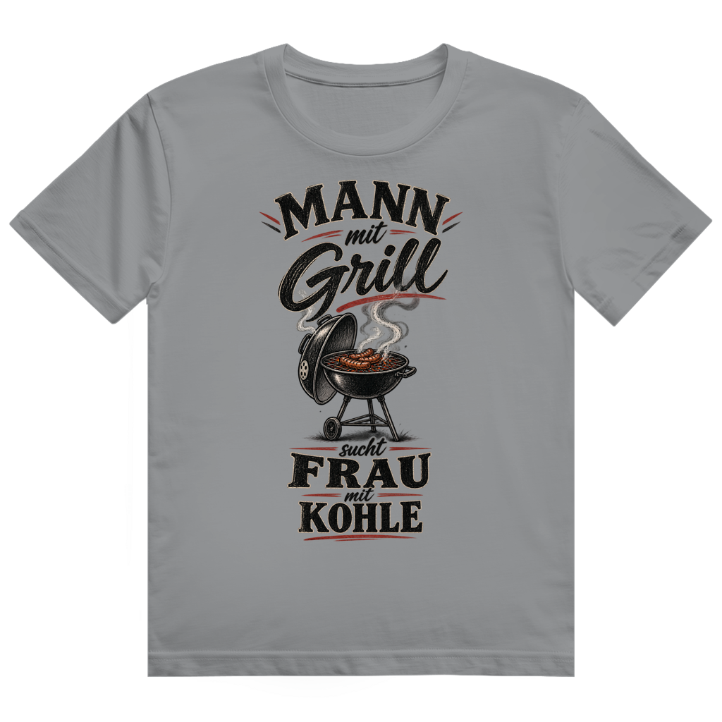 Frau mit Kohle