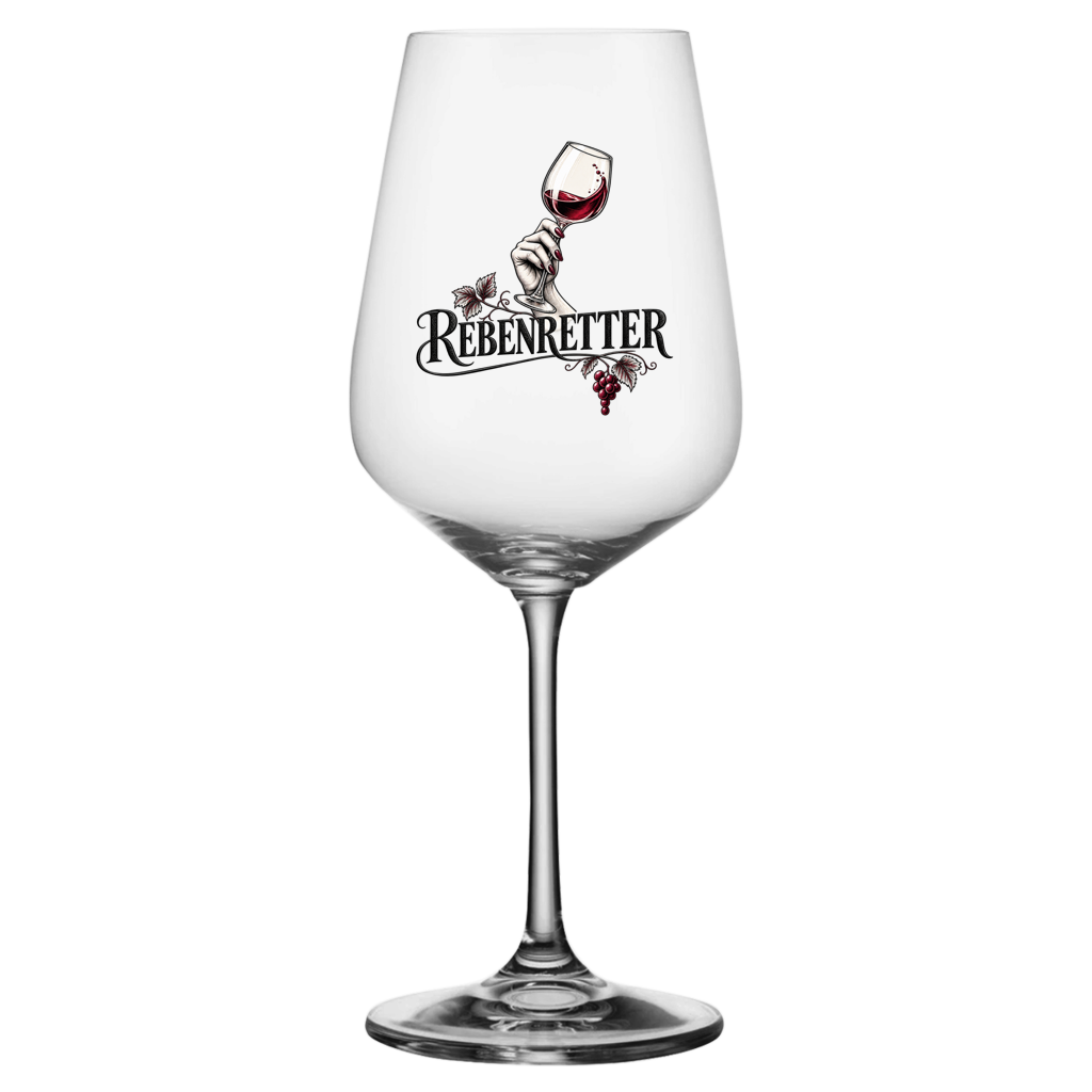 Rebenretter / Weinglas