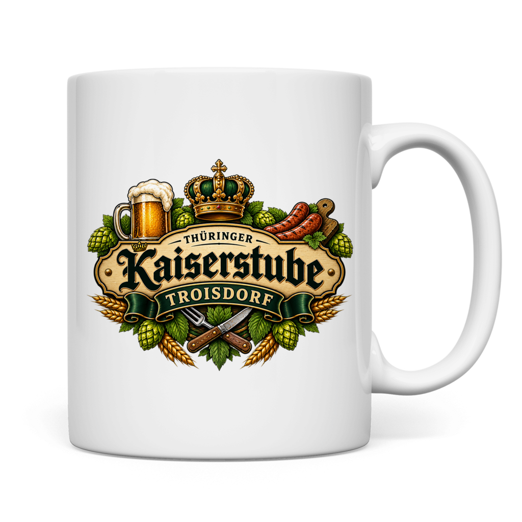 Tasse Kaiserstube Emblem