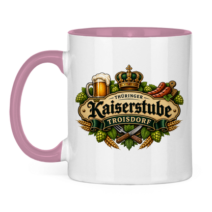 Tasse zweifarbig Kaiserstube Emblem