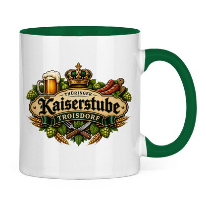 Tasse zweifarbig Kaiserstube Emblem