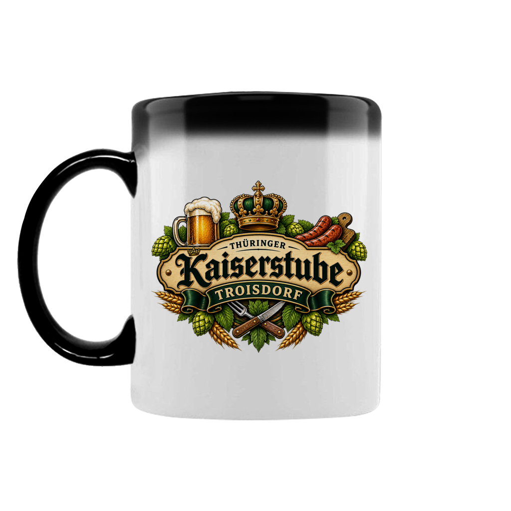 Zaubertasse Kaiserstube Emblem