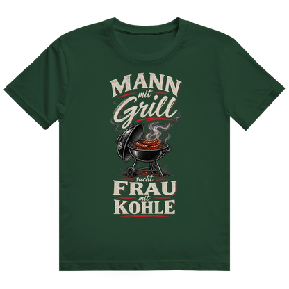 Frau mit Kohle