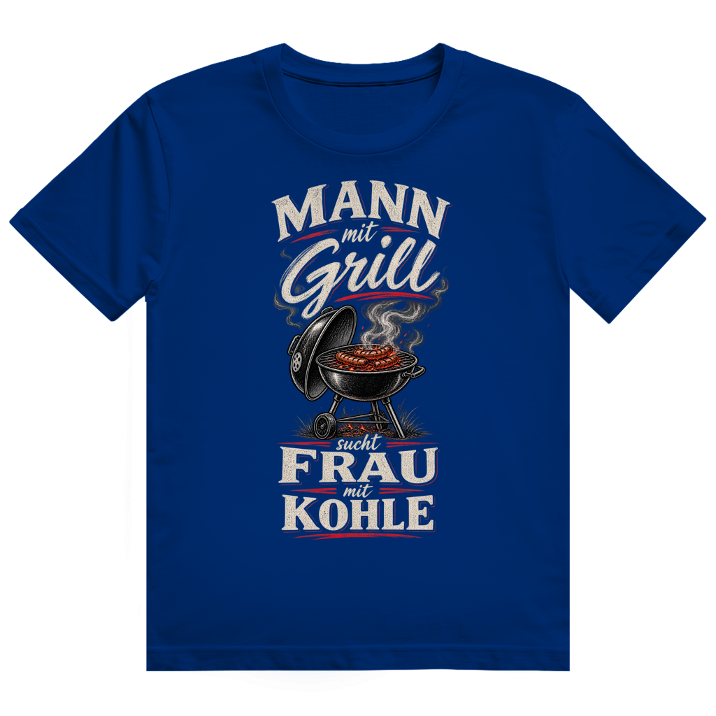 Frau mit Kohle