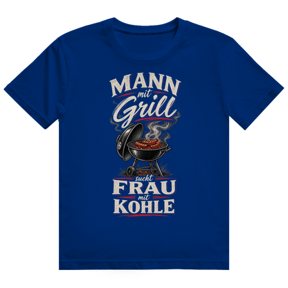 Frau mit Kohle