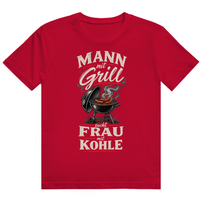 Frau mit Kohle