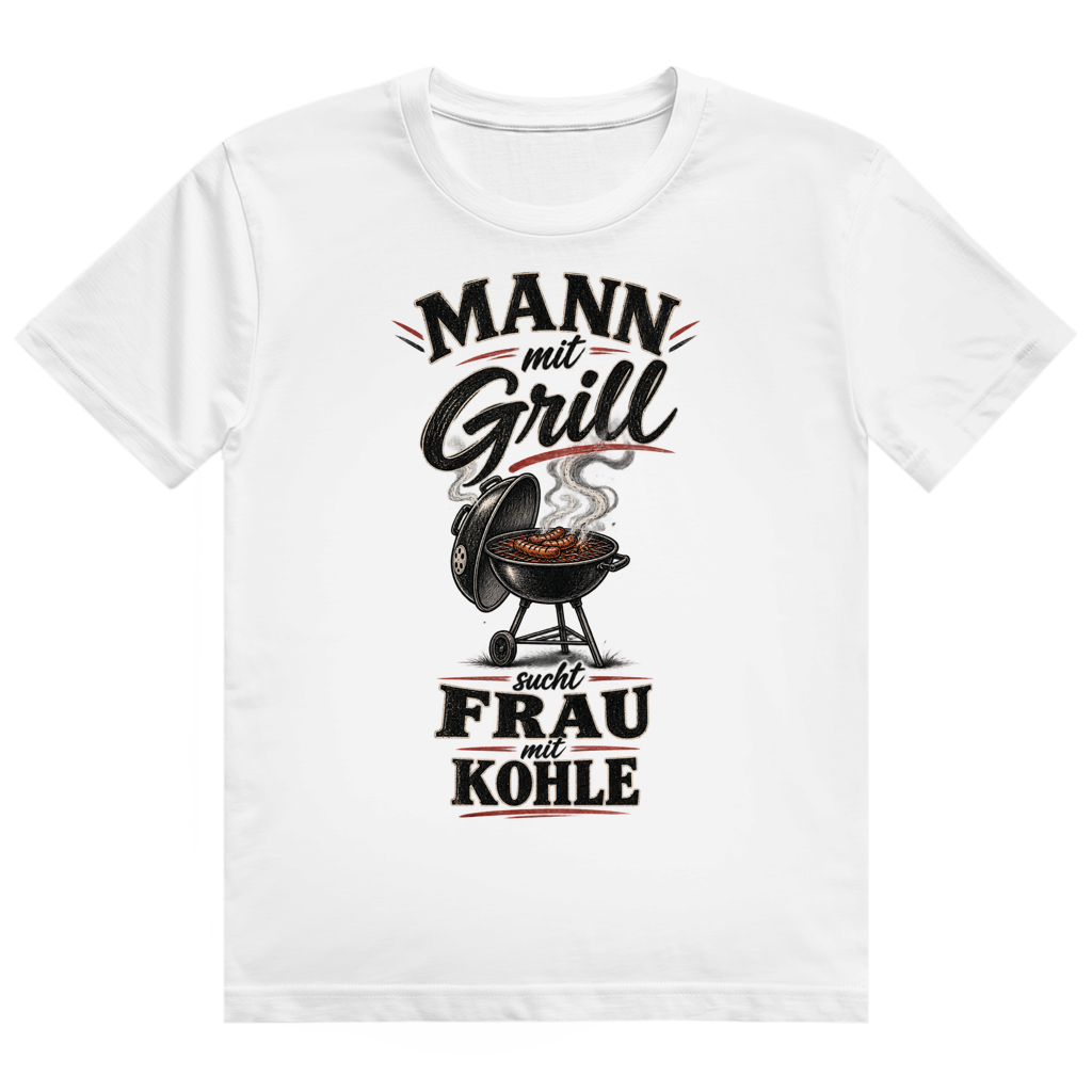 Frau mit Kohle