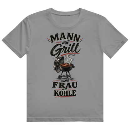 Frau mit Kohle