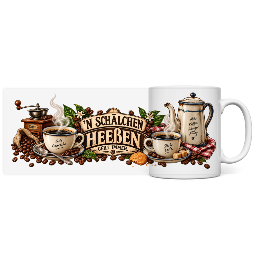 Schälchen Heeßes / Panorama Tasse