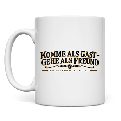 Kaiserstube Komme als Gast / Tasse