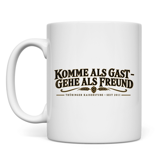 Kaiserstube Komme als Gast / Tasse