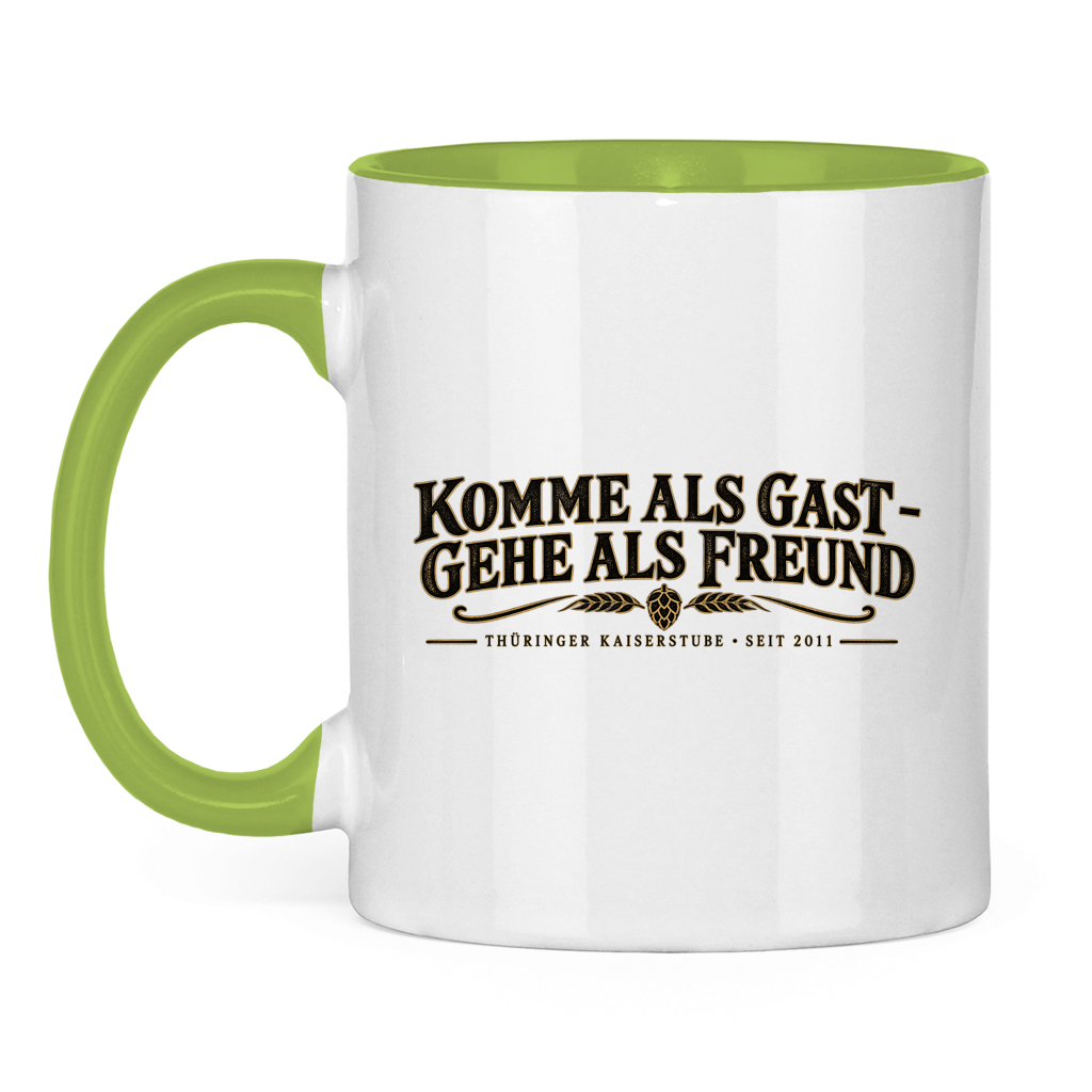 Kaiserstube Komme als Gast / Tasse