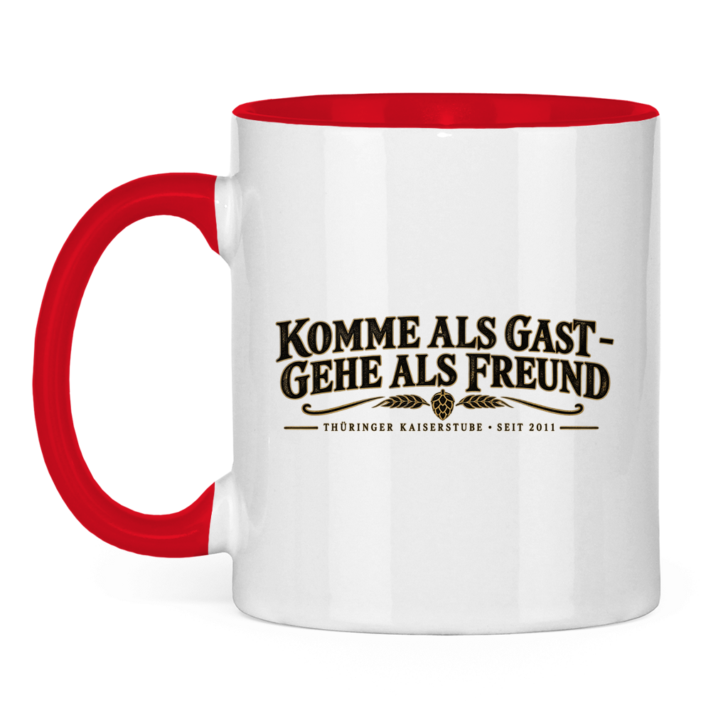 Kaiserstube Komme als Gast / Tasse