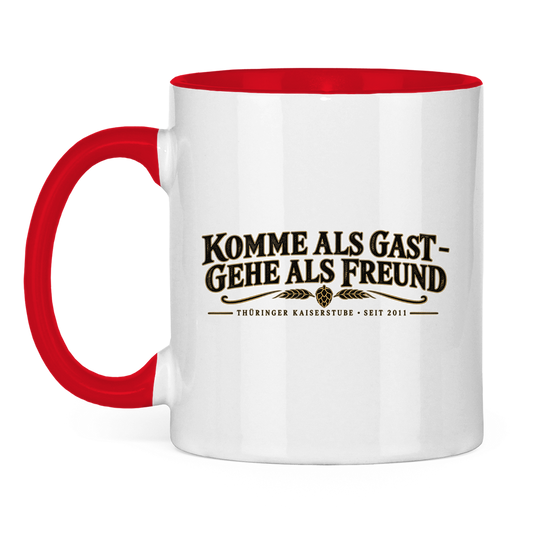 Kaiserstube Komme als Gast / Tasse