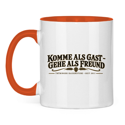 Kaiserstube Komme als Gast / Tasse