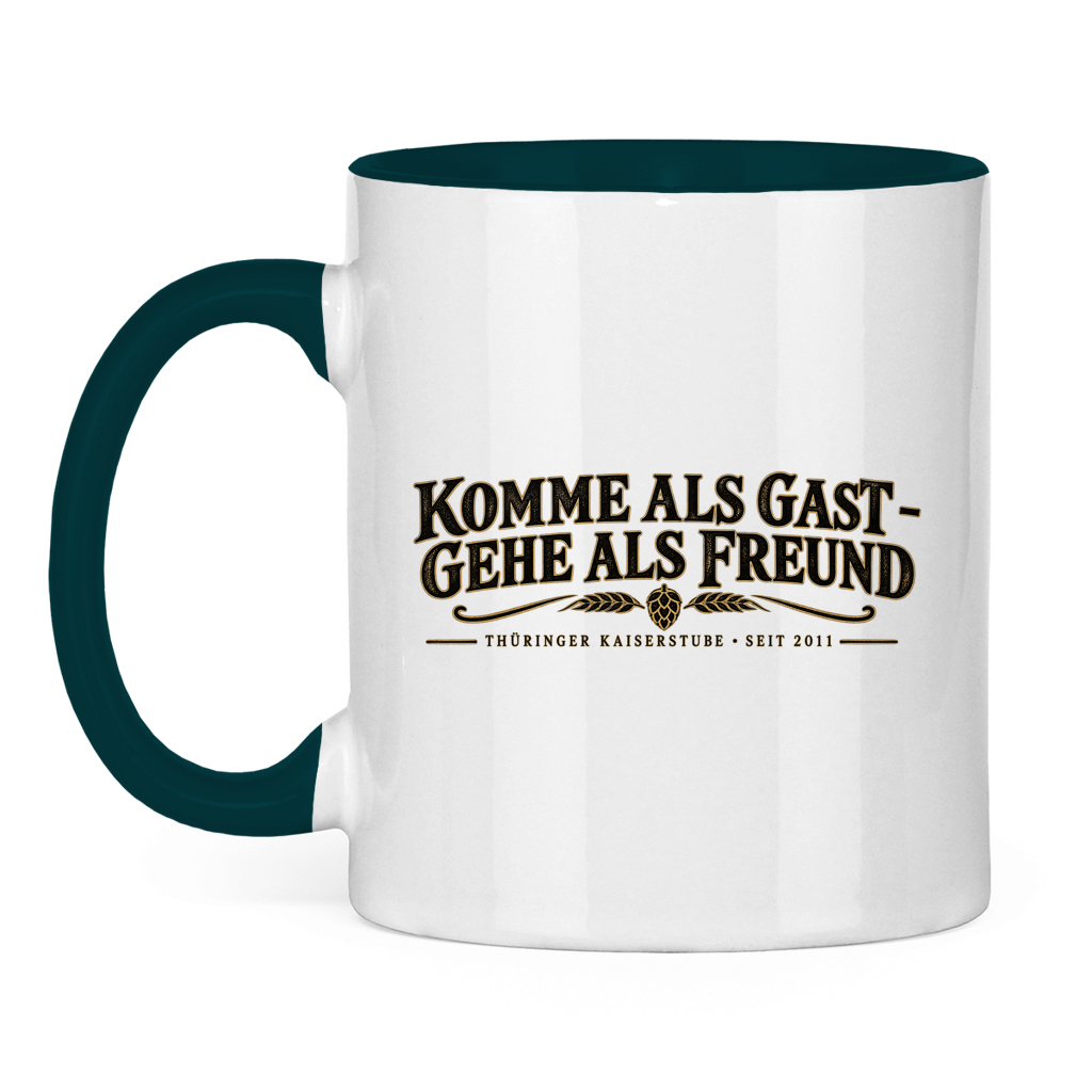 Kaiserstube Komme als Gast / Tasse