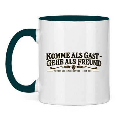 Kaiserstube Komme als Gast / Tasse