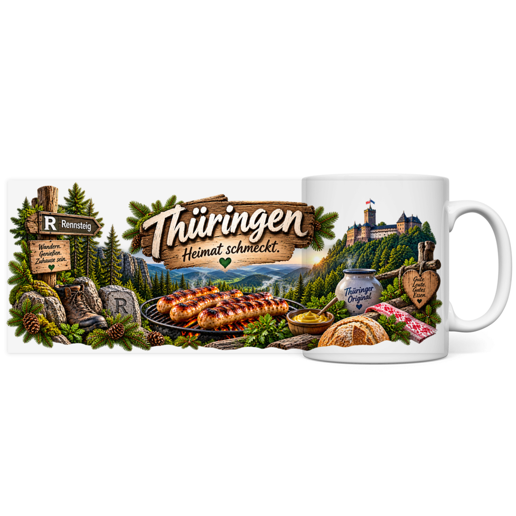 Heimat schmeckt / Panorama Tasse