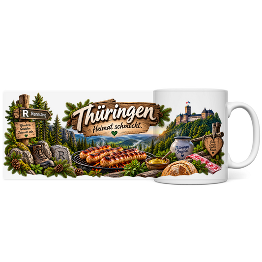 Heimat schmeckt / Panorama Tasse