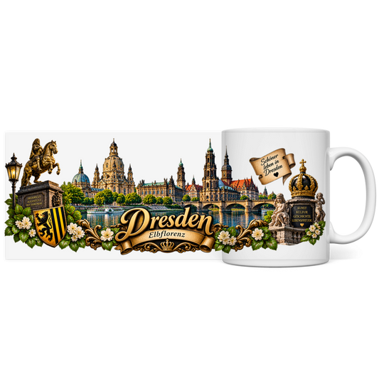 Dresden / Panorama Tasse